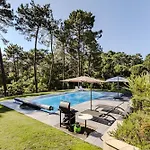 Renovee,piscine Chauffee, Dans Les Pins A 4min De L'ocean-ag29 *