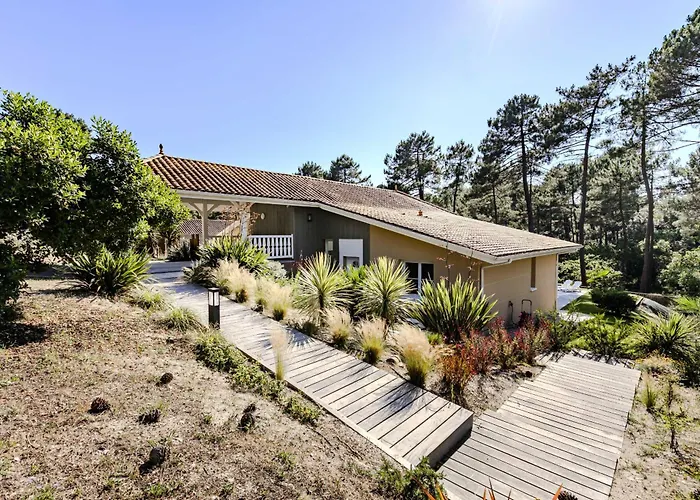 Renovee,piscine Chauffee, Dans Les Pins A 4min De L'ocean-ag29 *